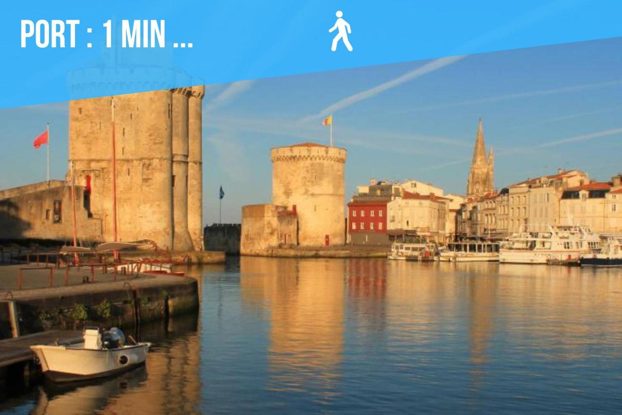 Caporizon-Le Perot-T2 Au Coeur Du Vieux Port 100M Plage 拉罗歇尔 外观 照片