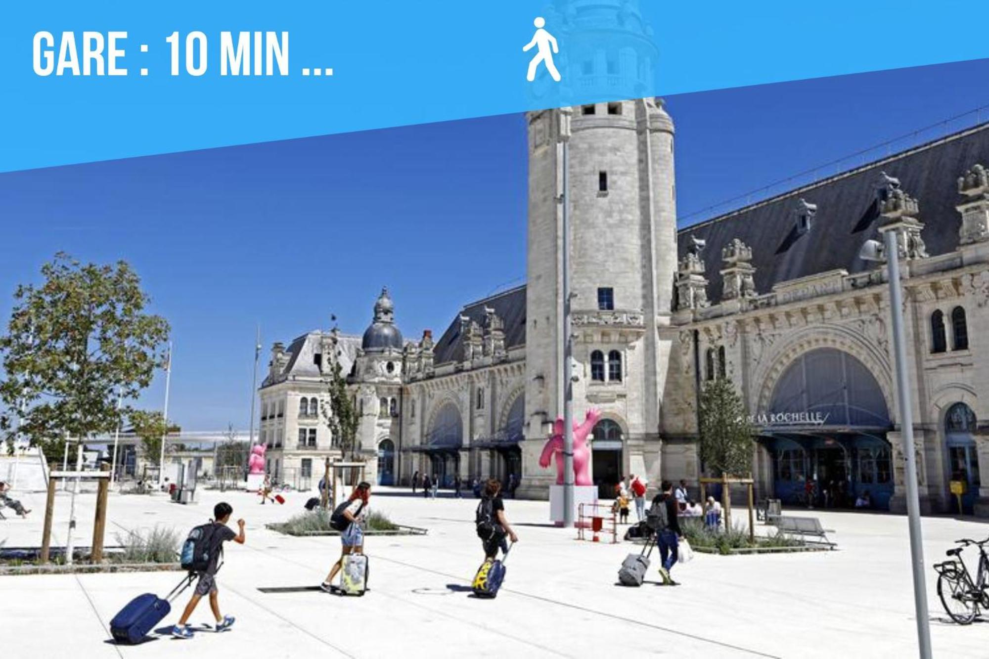 Caporizon-Le Perot-T2 Au Coeur Du Vieux Port 100M Plage 拉罗歇尔 外观 照片